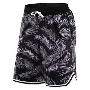 Shorts de basketball pour hommes, style tendance, impression par sublimation intégrale, séchage rapide et respirant, prix de gros abordable, confortables, OEM - Product Image 5