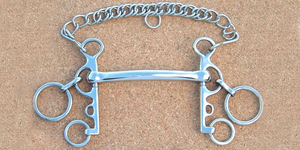 Mors à étrier en caoutchouc vétérinaire pour l'équitation, embout poli et lisse, mors de cheval pour l'équitation - Product Image 5