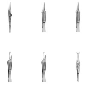 Instrumentos Oftálmicos, Pinzas de Avance Prince Derecha de 10 cm, Pinzas de Avance Sattler, Pinzas de Avance Jameson de 10 cm - Product Image 1