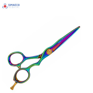 Tijeras adelgazantes de color arcoíris de titanio - Product Image 6
