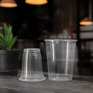 Gobelets jetables transparents en PP à paroi simple de haute qualité QUANG QUAN, diamètre 95 mm, pour café, lait, thé, smoothies, boissons, Vietnam - Product Image 5