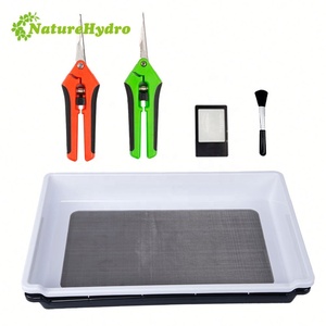 Two Layers Trim Tray Kit Bin <strong>Bud</strong> Trimming Pollen Sieve Sifter Herb <strong>Trimmer</strong> Trays - Product Image 3