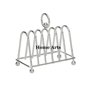 Porte-toast en acier inoxydable de conception tendance de qualité supérieure porte-toast de taille personnalisée pour décor de table à manger - Product Image 2