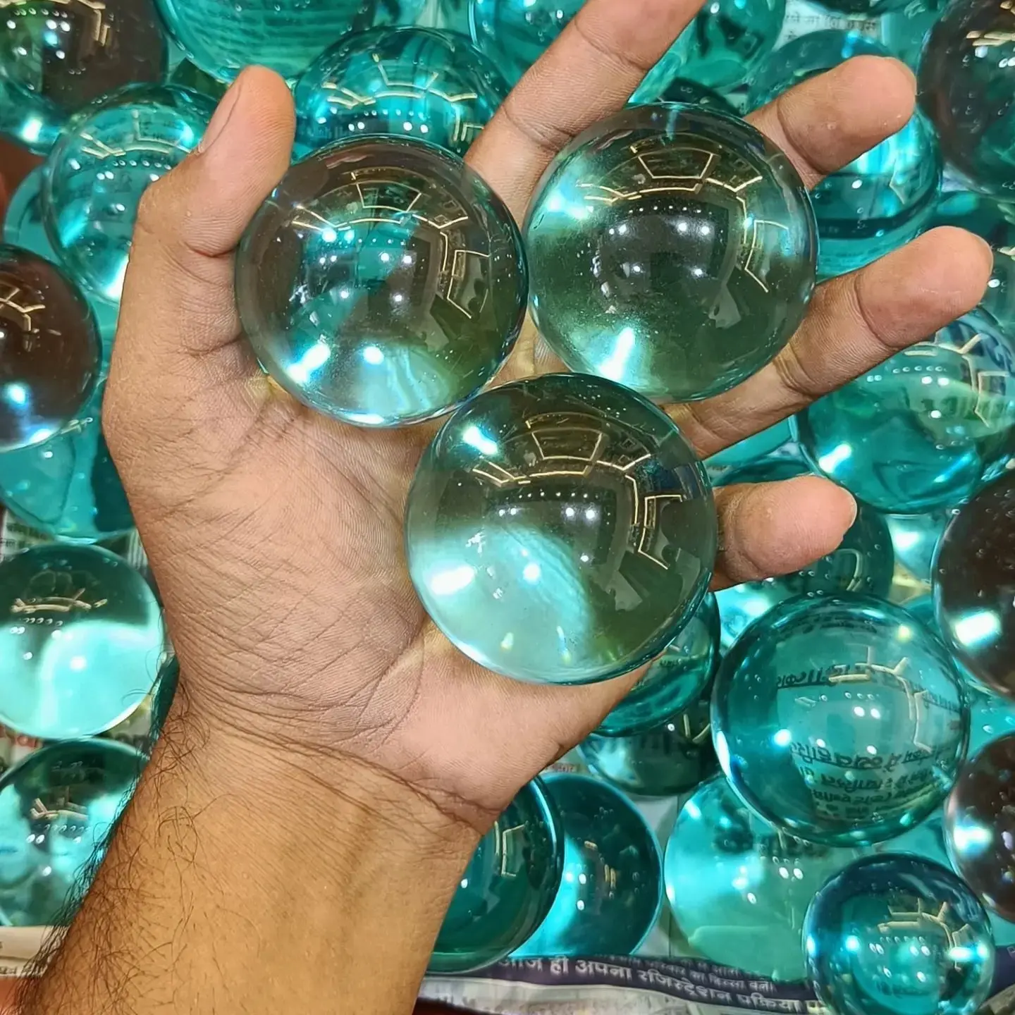 Incrível Bela Natural Cura Aqua Obsidiana Esfera Bola De Cristal Para Meditação Cura Feng Shui Chakra Espiritual Terapia