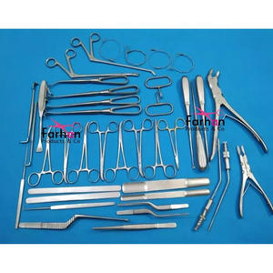Instrumentos ortopédicos quirúrgicos básicos para columna vertebral, juego de craneotomía, 40 Uds., la mejor calidad - Product Image 1