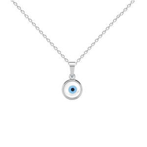 Compre Colgantes de Plata de Ley 925 de Primera Calidad para Mujeres y Niñas, con Engaste de Bisel, Baño de Rodio, Oro Rosa, Platino, Zirconia y Moissanita - Product Image 1