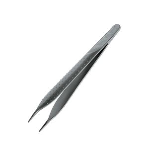 Adson คีมหนีบเนื้อเยื่อ1X2 120มม. 4.34ผ่านการฆ่าเชื้อแล้วคีมผ่าตัดพลาสติกแบบใช้แล้วทิ้งจากเยอรมัน - Product Image 4