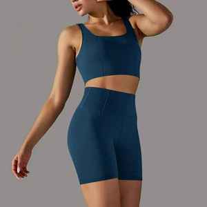 Sujetador de calidad deportivo con logotipo personalizado para mujer, sujetador de tirantes de entrenamiento, sujetador de malla transpirable de talla grande - Product Image 4