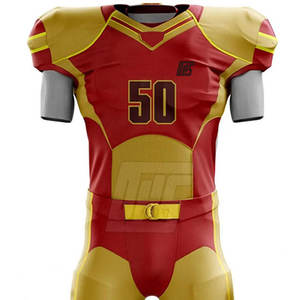 ชุดยูนิฟอร์มอเมริกันฟุตบอลระดับพรีเมียม ดีไซน์สปอร์ตทันสมัย เหมาะสำหรับการฝึกซ้อม การแข่งขัน และกิจกรรมกีฬา - Product Image 5