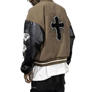 Wholesale Best Quality <b>Light</b> Weight <b>Men</b> Embroidered Varsity <b>Jacket</b> / New Fashion Wear Lightweight <b>Men</b> Varsity <b>Jacket</b> - Product Image 5