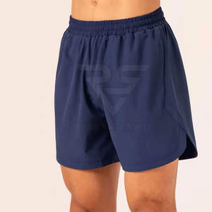 กางเกงขาสั้นออกกำลังกายแบบใหม่กางเกงจ็อกเกอร์ลำลองสีทึบเอวกลางพิมพ์ดิจิตอลผลิตในปากีสถาน - Product Image 1