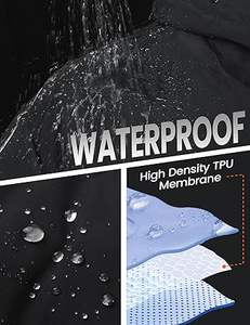 Manteau d'hiver pour homme, veste matelassée imperméable épaisse, coupe-vent à capuche, parka avec plusieurs poches - Product Image 3