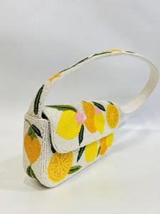 Sac à main en coton de haute qualité, style classique, perles de rocaille, pour femmes et filles, broderie perlée, utilisation pour les fêtes, HUSSAIN CRAFTS, assorti - Product Image 3