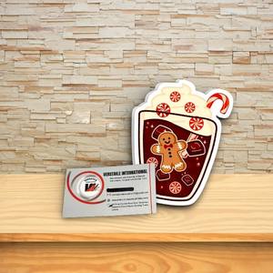 Paleta de Extensión de Pestañas Magnética, Diseño de Mariposa, Diamante, Cuadrada, Linda, Navideña, para Café, Multifuncional, Sostenible, Personalizable - Product Image 6