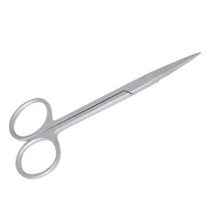 Iris-Tijeras de goma de alta calidad, punta fina recta, cuchillas afiladas, herramientas dentales quirúrgicas, veterinario, de acero inoxidable, aprobado por ISO - Product Image 3