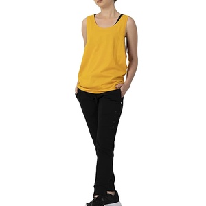 Débardeur respirant pour femmes grandes tailles, design de logo personnalisé, motif uni, jersey, été, prix bas, service OEM/ODM - Product Image 4