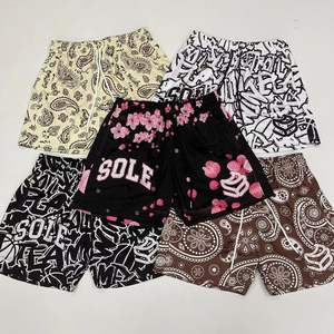 Short de basket-ball de style street pour hommes, personnalisé, double couche, 5 pouces, tout numérique, respirant, vente en gros OEM - Product Image 3