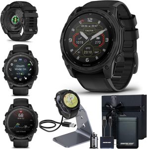 Montre intelligente GPS tactique premium Garminn Tactix 8 Pro Solar AMOLED - Product Image 4