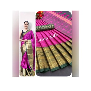 Lujoso Saree de seda pura exquisito Zari trabajo estilo moderno para ropa de fiesta celebraciones festivas Ropa Étnica India pakistaní - Product Image 1