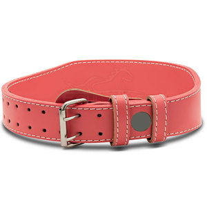 เข็มขัดยกน้ำหนักหนังสีชมพูเข็มขัดรัดเอวสำหรับเล่นฟิตเนสเข็มขัดพยุงเอวจากโรงงานโดยตรงจากโรงงาน - Product Image 4