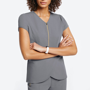 Tenues de travail médicales confortables en coton 100% de haute qualité pour les femmes, les infirmières, les dentistes, les cliniques - Product Image 1