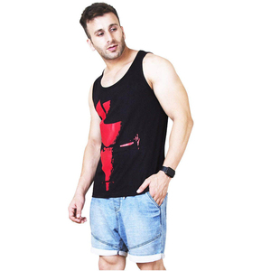 เสื้อกล้ามผู้ชายแบบมืออาชีพพิมพ์โลโก้คุณภาพดีโดยผู้ผลิตดีไซน์ไม่ซ้ำใครพิมพ์ลาย - Product Image 5