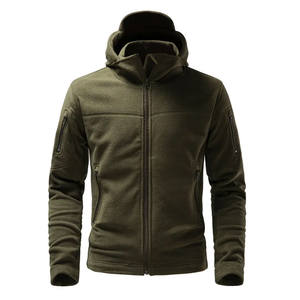 2023 New Outdoor <b>Fleece</b> Softshell Jacket Hooded Outerwear <b>Men</b> Clothes S-2XL Fashionable Softshell Jacket - Product Image 1