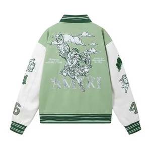 Men Plus Size Varsity Sportswear Men's <b>Jacket</b> High Quality Men's Varsity <b>Jacket</b> Lightweight Baseball Varsity <b>Jacket</b> - Product Image 2