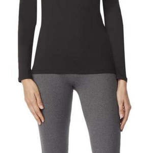 Maglia Intima Termica Invernale da Donna 32 Degrees, Nera, Taglia L - Product Image 3