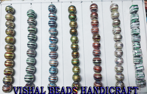 Meilleur mélange de perles rondes en vrac Crystal Lampwork & Glass pour la fabrication de bracelets de bijoux fantaisie - Product Image 3