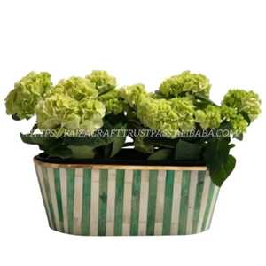 High Quality Bone Inlay Flower <b>Vase</b> Elegant Design for Home Decorative Flower Home Hallway <b>Vase</b> Garden Use - Product Image 3