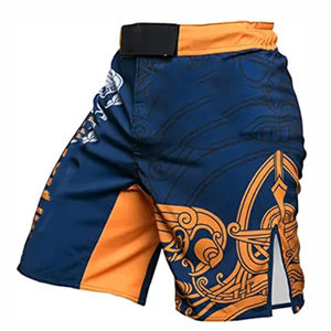 Shorts de combat de qualité supérieure Shorts de boxe MMA Faites votre propre conception Ports personnalisés Porte des shorts MMA d'art martial pour la dernière conception - Product Image 2
