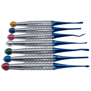 HOT (VENTA) PDL Luxating Root Elevators Dental Precise Periotomes Juego de 7 instrumentos Acero inoxidable CE & ISO 134852016 - Product Image 6