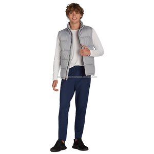 Chaleco Acolchado sin Mangas para Hombre, Estilo Urbano, Reversible, Cortavientos, Ropa de Invierno, OEM, Personalizable al por Mayor, de Fábrica - Product Image 2