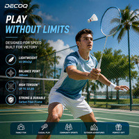 Raquette de badminton professionnelle 4U en fibre de carbone 1573, 32 lbs, haute tension, haute qualité, légère, puissante, pour l'attaque élite