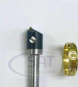 Outils de découpe et de gravure de bijoux SAT, outils Posalux, 3 mm, 180 degrés, PCD MCD, qualité 80, outils CNC, Colombie, Chili, Cuba - Product Image 3