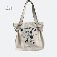 Logo personnalisable réutilisable coton toile fourre-tout sac à provisions écologique sac à bandoulière poche pour lettre emballage cadeau Promotion