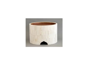 Beautifully Designed Bone Inlay <b>Wood</b> <b>Cake</b> <b>Stand</b> with Floral Artwork Eco-Friendly for Elegant Serving at Weddings and Parties - Product Image 3