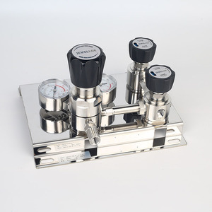 Jewellok automatique SS316L haute pression à un étage panneaux de contrôle du gaz système de changement régulateurs de réduction de pression de laboratoire - Product Image 2