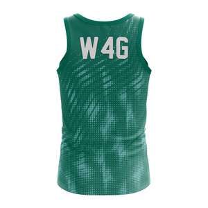 Débardeur personnalisé pour homme, style hip-hop, col rond, tissu en tricot de spandex/coton, anti-rétrécissement, séchage rapide, respirant, imprimé à l'écran - Product Image 3