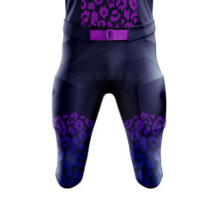 2025 New Arrival Custom Size American Football Uniform Breathable Quick Dry 100% Polyester Short Sleeve Length Simple Design - Product Image 4