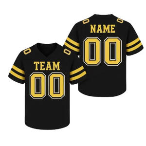 เสื้อผ้ากีฬาผ้าเจอร์ซีย์สไตล์อเมริกันย้อนยุคเสื้อกีฬาผ้าโพลีเอสเตอร์แบบไม่มีลายตาข่ายสไตล์2025 - Product Image 3