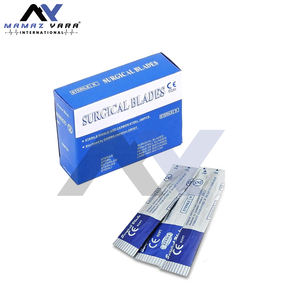 แพ็ค 100 ใบมีด 11 ใบมีดแบบใช้แล้วทิ้ง ขนาด 11 ใบมีดผ่าและ แพ็ค 2 ด้ามผ่า #3, คุณภาพระดับพรีเมียม สแตนเลสกันสนิม - Product Image 4