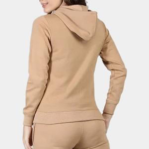 Conjunto Deportivo 2 en 1 para Mujer, Sudadera con Capucha y Pantalones Jogger, 100% Algodón Transpirable de Alta Calidad, con Cierre, para Invierno - Product Image 6