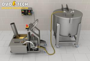 Sistema de Bombeo de Líquido para Huevos OVO-TECH Ps-1 con Caja de Engranajes, 3000L/H, Conexión Perfecta para Uso en Restaurantes, Filtro de Alambre en Forma de Cuña - Product Image 3