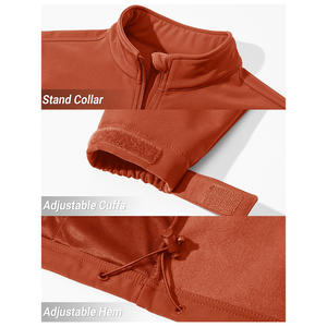 แจ็กเก็ตกลางแจ้งสำหรับผู้ชายเสื้อกันลมระบายอากาศใส่สบายบุเกล็ดหิมะ - Product Image 6