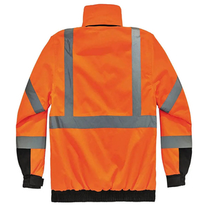 Custom High Quality PU Leather <b>Jacket</b> for Men Winter Windbreaker with Zip Glow Custom Polyester <b>Jacket</b> Ronpex - Product Image 2