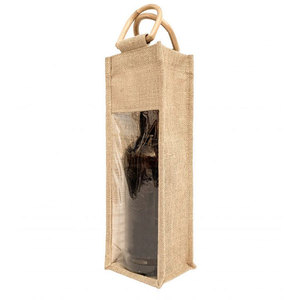 Bolsa botella de vino hecha de yute de la mejor calidad al mejor precio 100% hermosa y fuerte al mejor precio en el mercado - Product Image 4