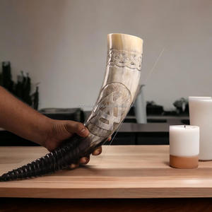 Lampe de sel Viking de qualité supérieure, gravure de bande Valknut en agate de haute qualité, écologique, portable, design poli, Noorbaba - Product Image 4