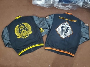 New Arrival Customized Design Varsity Jackets for Men Wholesale Baseball Jackets Leather Sleeves Featuring Front Team Waterproof - Product Image 2